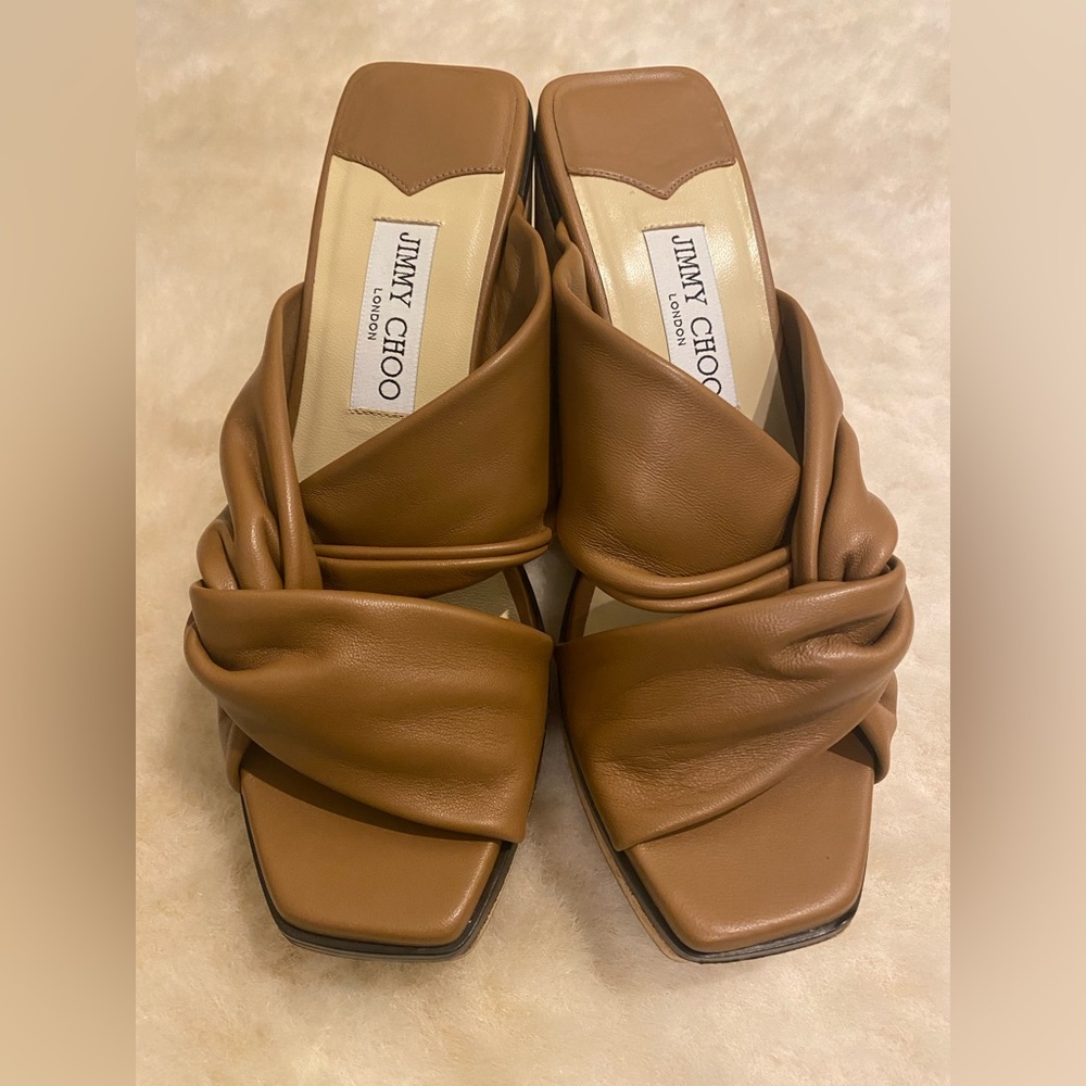 Jimmy Choo Narisa Twist Platform Wedge Sandal - Picture 3 of 10